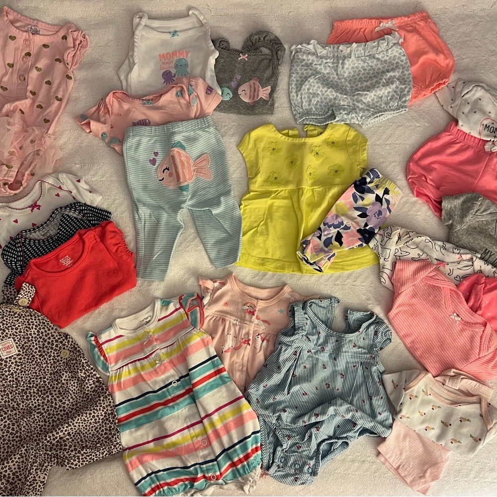 Carter's Colorful Baby Clothing Set
